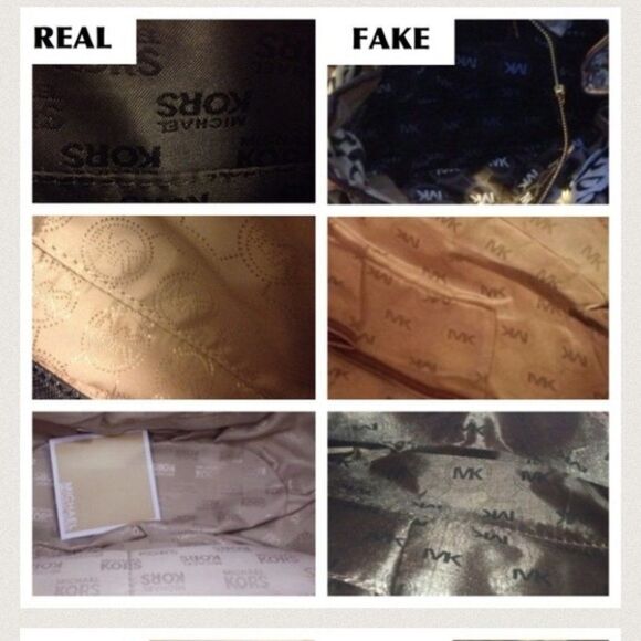 How to Spot a FAKE MK bag - Picture 3 of 4
